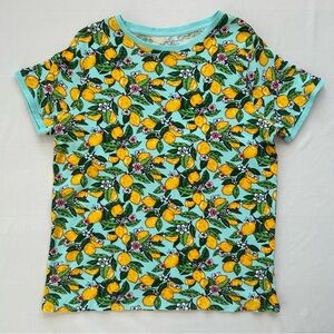 Vera Bradley 100% Cotton Lemon Grove Pajama Shirt XL